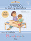Creciendo con Montessori. Cuadernos de Actividades - Aprendo a Leer y Escribir con el Método Montessori (nivel 1): Libro de Actividades con Tarjetas Recortables