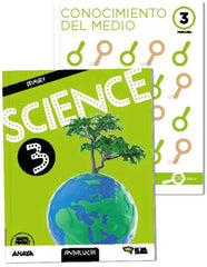 Science 3. Pupil's Book + De cerca (3º Primaria) Global Thinkers | Varios autores | 9788414311998 (ANAYA TEXTO)