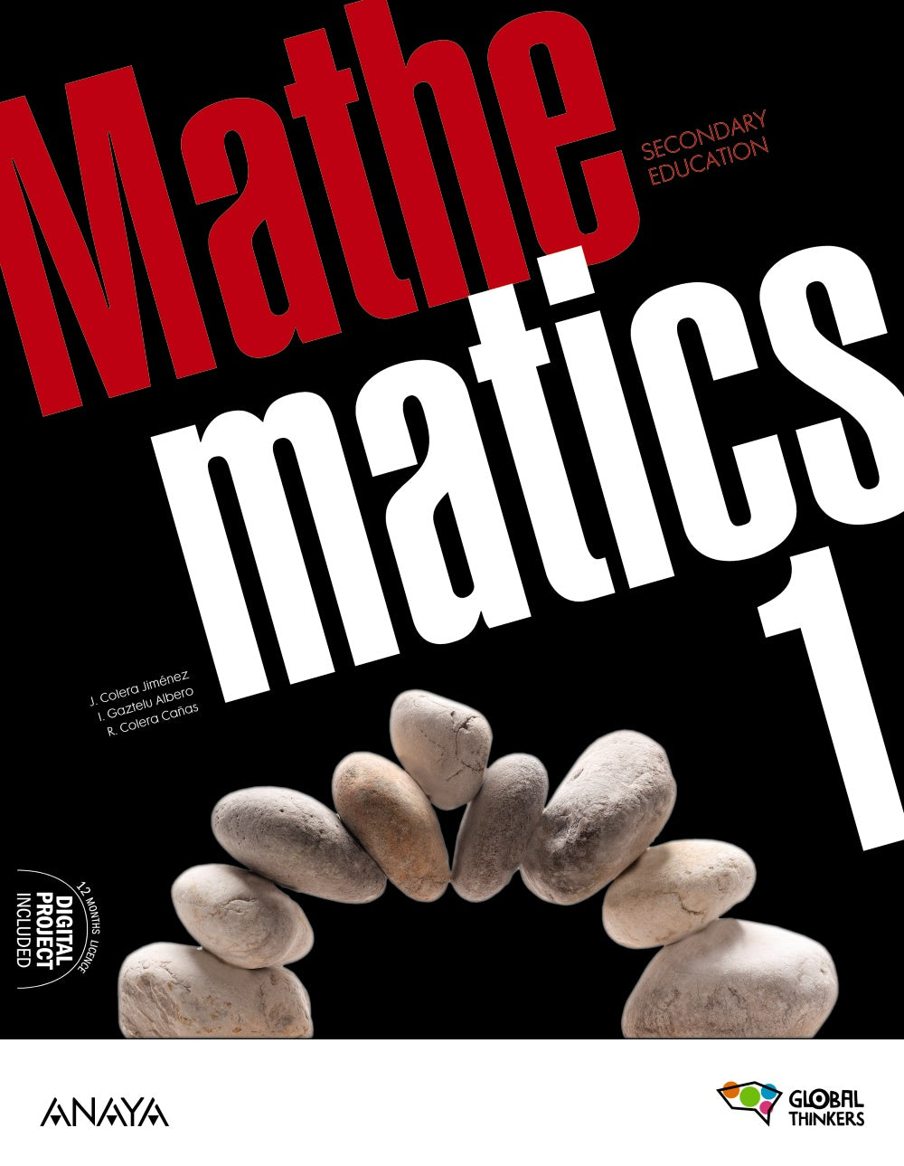 Mathematics 1. Student's Book (1º ESO) Global Thinkers | Varios autores | 9788414313633 (ANAYA TEXTO)