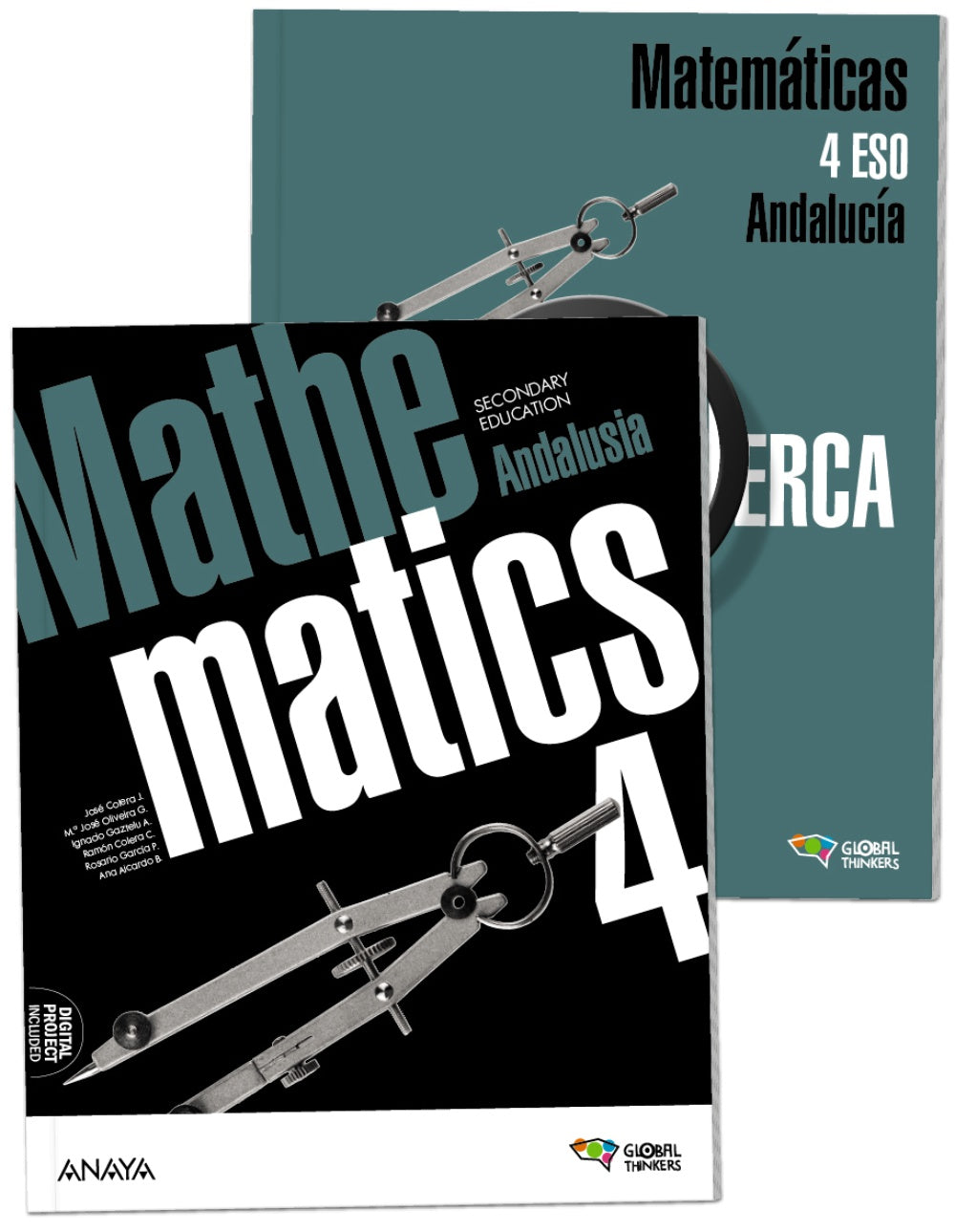 Mathematics B 4 + De cerca (4º ESO) Global Thinkers | Varios autores | 9788414331361 (ANAYA TEXTO)