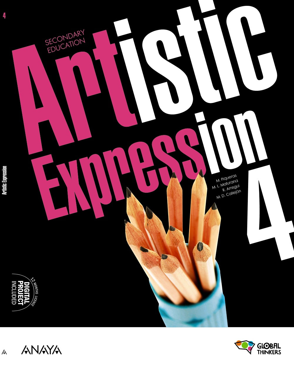 Artistic Expression 4. Student's Book (4º ESO) Global Thinkers | Varios autores | 9788414332009 (ANAYA TEXTO)
