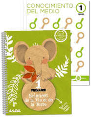 Sciences de la Vie et de la Terre 1. Livre de l'élève + De cerca (1º Primaria) Opération Terre | Varios autores | 9788467804638 (ANAYA TEXTO)