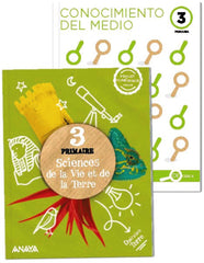 Sciences de la Vie et de la Terre 3. Livre de l'élève + De cerca (3º Primaria) Opération Terre | Varios autores | 9788467805147 (ANAYA TEXTO)