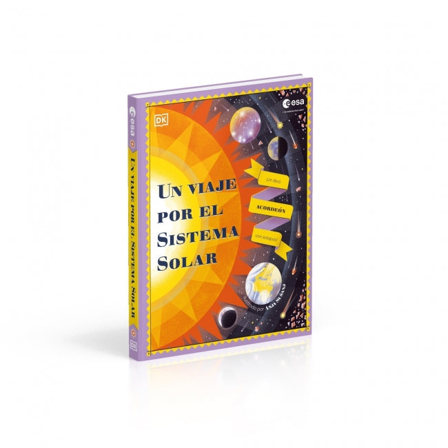 Un viaje por el sistema solar: Un libro acordeón con solapas