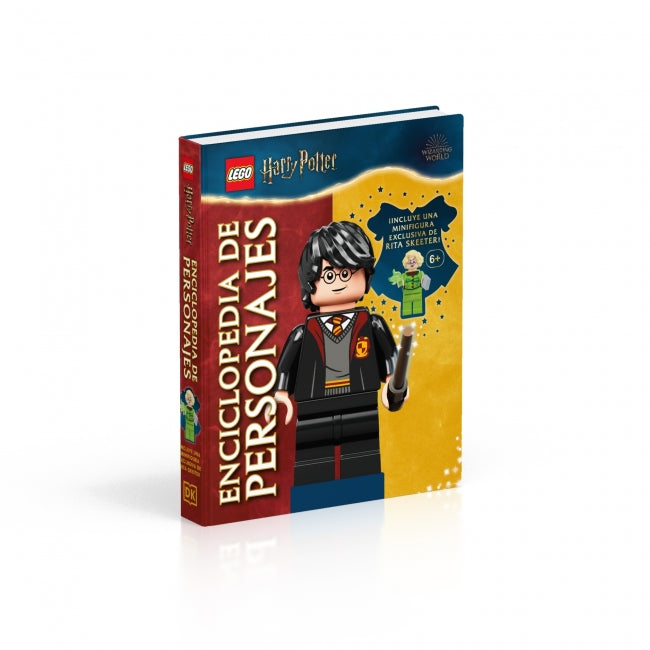 LEGO Harry Potter Enciclopedia de personajes: Incluye una minifigura exclusiva de Rita Skeeter