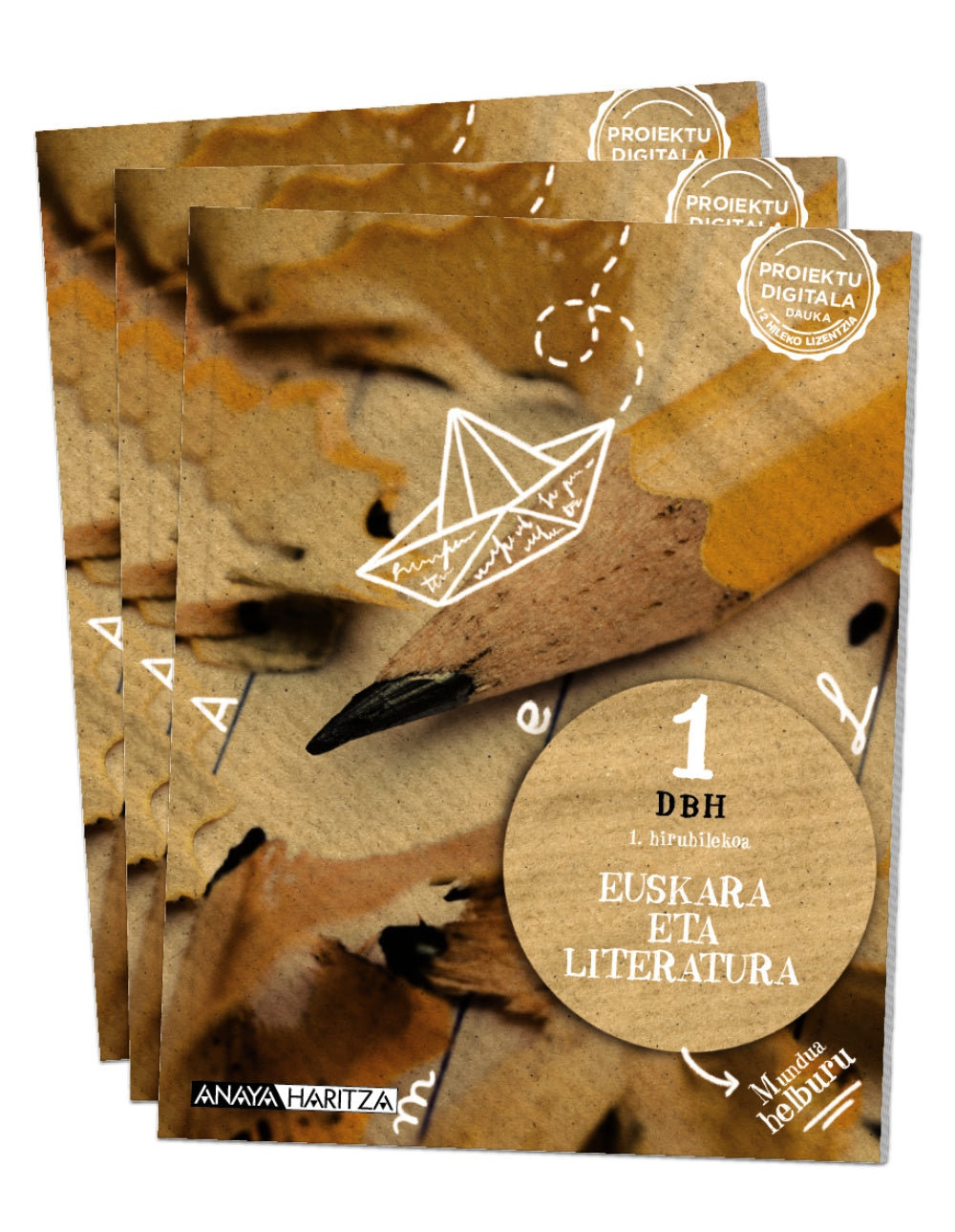 Euskara 1. (1º ESO) Mundua helburu | Anaya Educación | 9788414305201 (ANAYA TEXTO)