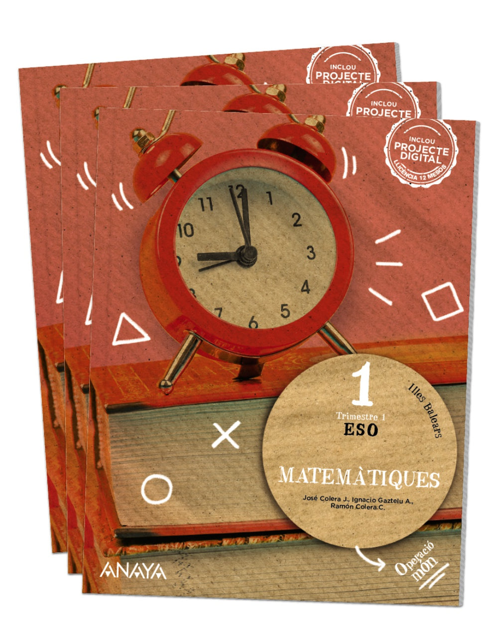 Matemàtiques 1. (1º ESO) Operació món | Varios autores | 9788414305805 (ANAYA TEXTO)