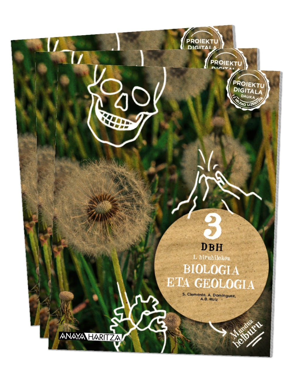 Biologia eta Geologia 3. (3º ESO) Mundua helburu | Varios autores | 9788414306802 (ANAYA TEXTO)