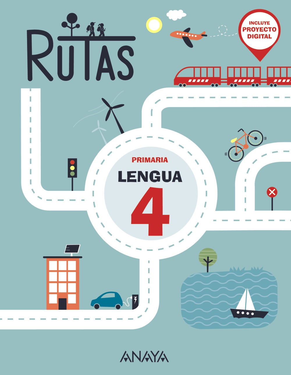 Lengua 4. RUTAS (4º Primaria) RUTAS | Pellicer Iborra, Carmen | 9788414319376 (ANAYA TEXTO)