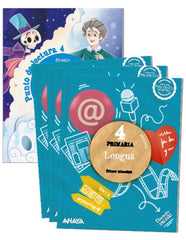 Lengua 4. (Incluye Punto de lectura 4.) (4º Primaria) Operación Mundo | Varios autores | 9788414319413 (ANAYA TEXTO)