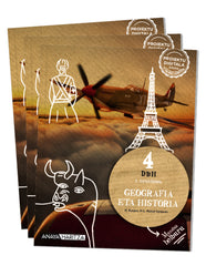 Geografia eta Historia 4 (4º ESO) Mundua helburu | Varios autores | 9788414328033 (ANAYA TEXTO)