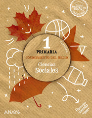 Conocimiento del Medio. Ciencias Sociales 1. (1º Primaria) Operación Mundo | Varios autores | 9788414333143 (ANAYA TEXTO)