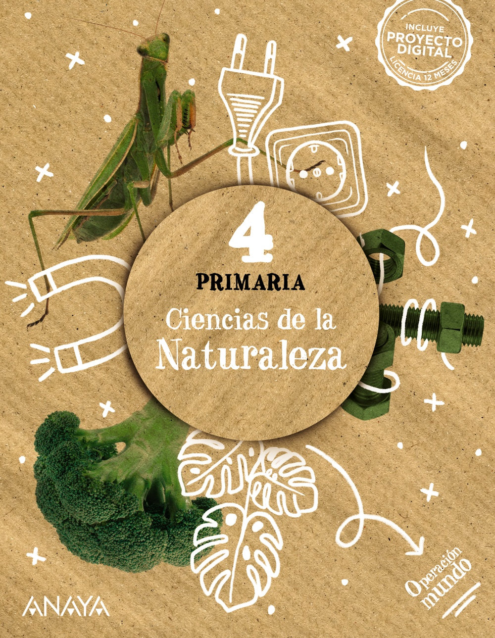 Ciencias de la Naturaleza 4 (4º Primaria) Operación Mundo | Varios autores | 9788414332290 (ANAYA TEXTO)