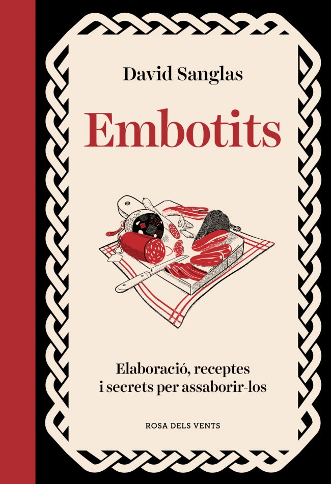 Embotits: Tots els secrets per triar, cuinar i fer lluir un bon embotit. David Sanglas (ROSA DELS VENTS) 9788410256507