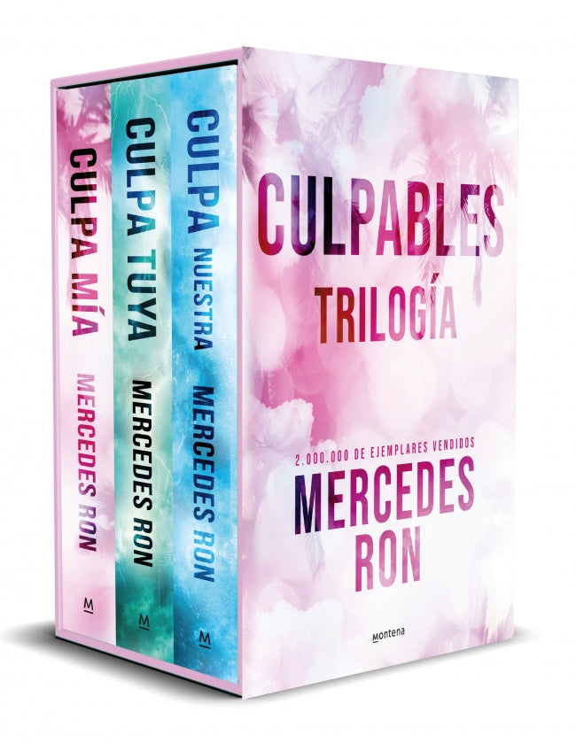 Estuche Trilogía Culpables (edición especial con: Culpa mía, Culpa tuya y Culpa nuestra) (Culpables). Mercedes Ron (MONTENA) 9788410050884
