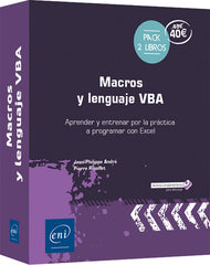 Macros y lenguaje VBA: Pack de 2 libros: Aprender y entrenarse practicando para programar con Excel (2ª edición)