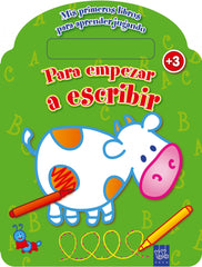Para empezar a escribir: Mis primeros libros para aprender jugando