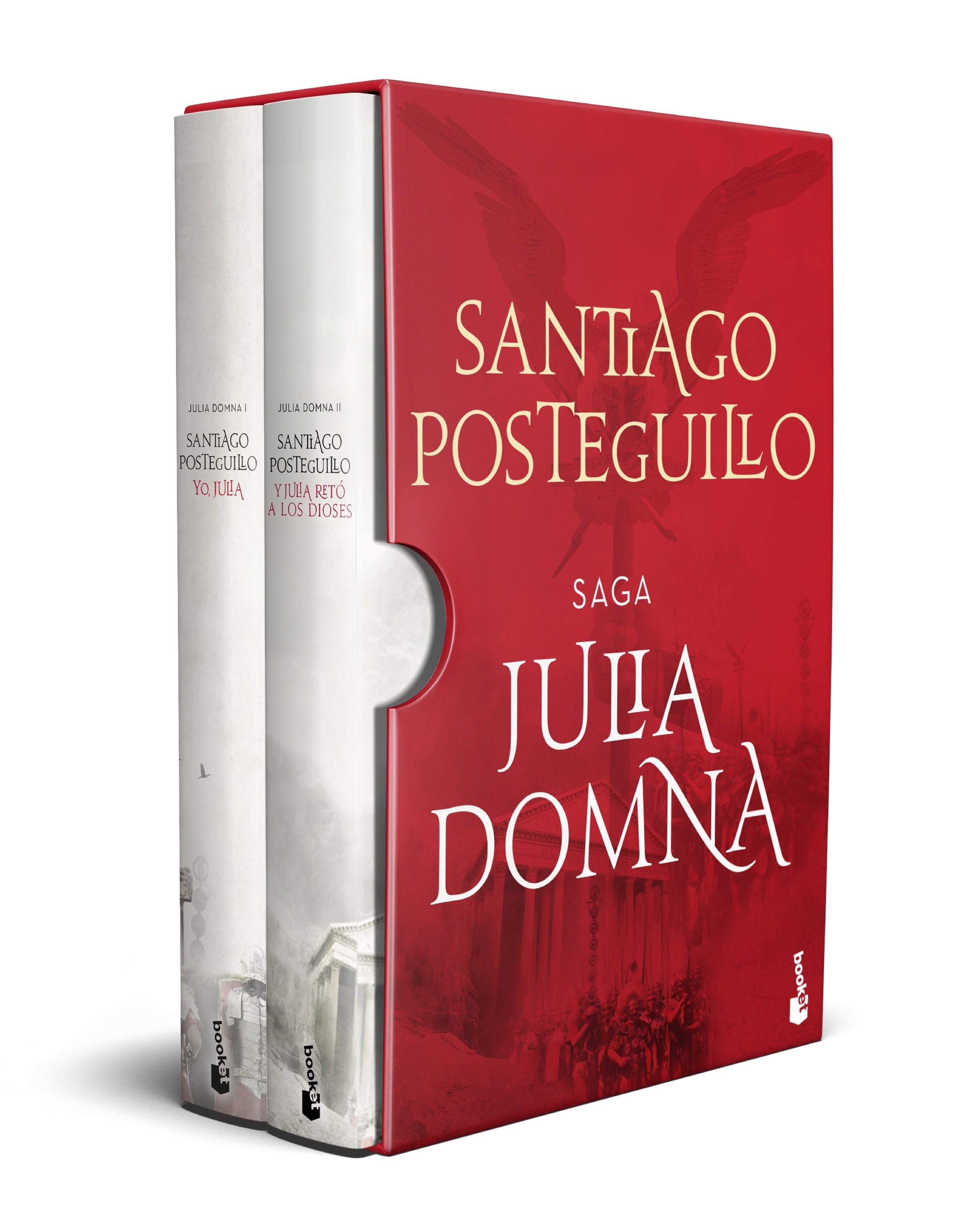 Estuche Julia Domna: Incluye Yo, Julia + Y Julia retó a los dioses. Santiago Posteguillo (Booket) 9788408281511