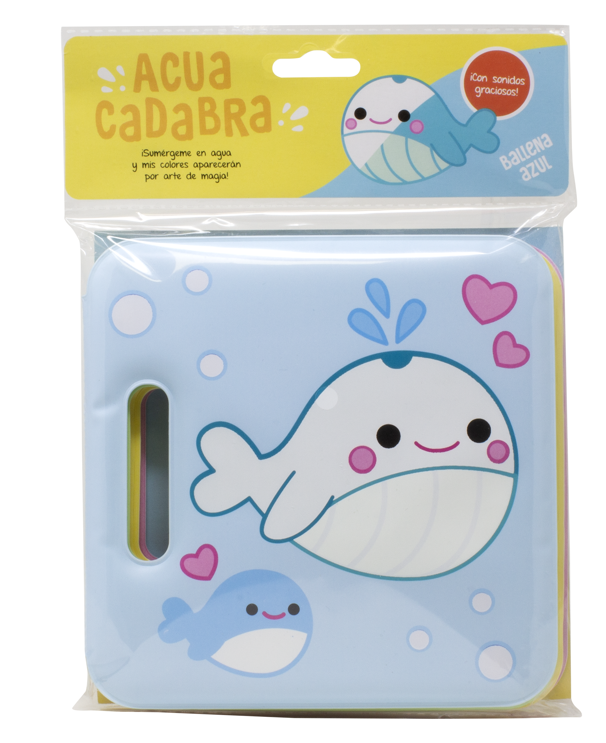 Acuacadabra. Ballena azul: Libro de baño. YOYO (Yoyo) 9788408297031