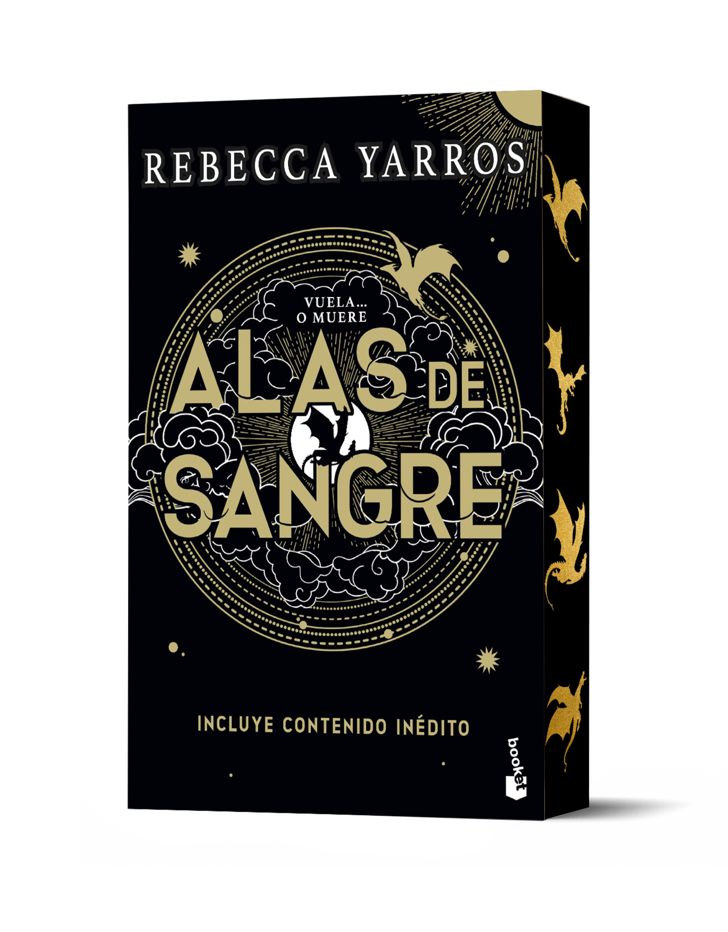 Alas de sangre. Edición especial limitada con cantos decorados: Serie Empíreo, 1. Rebecca Yarros (Booket) 9788408316084