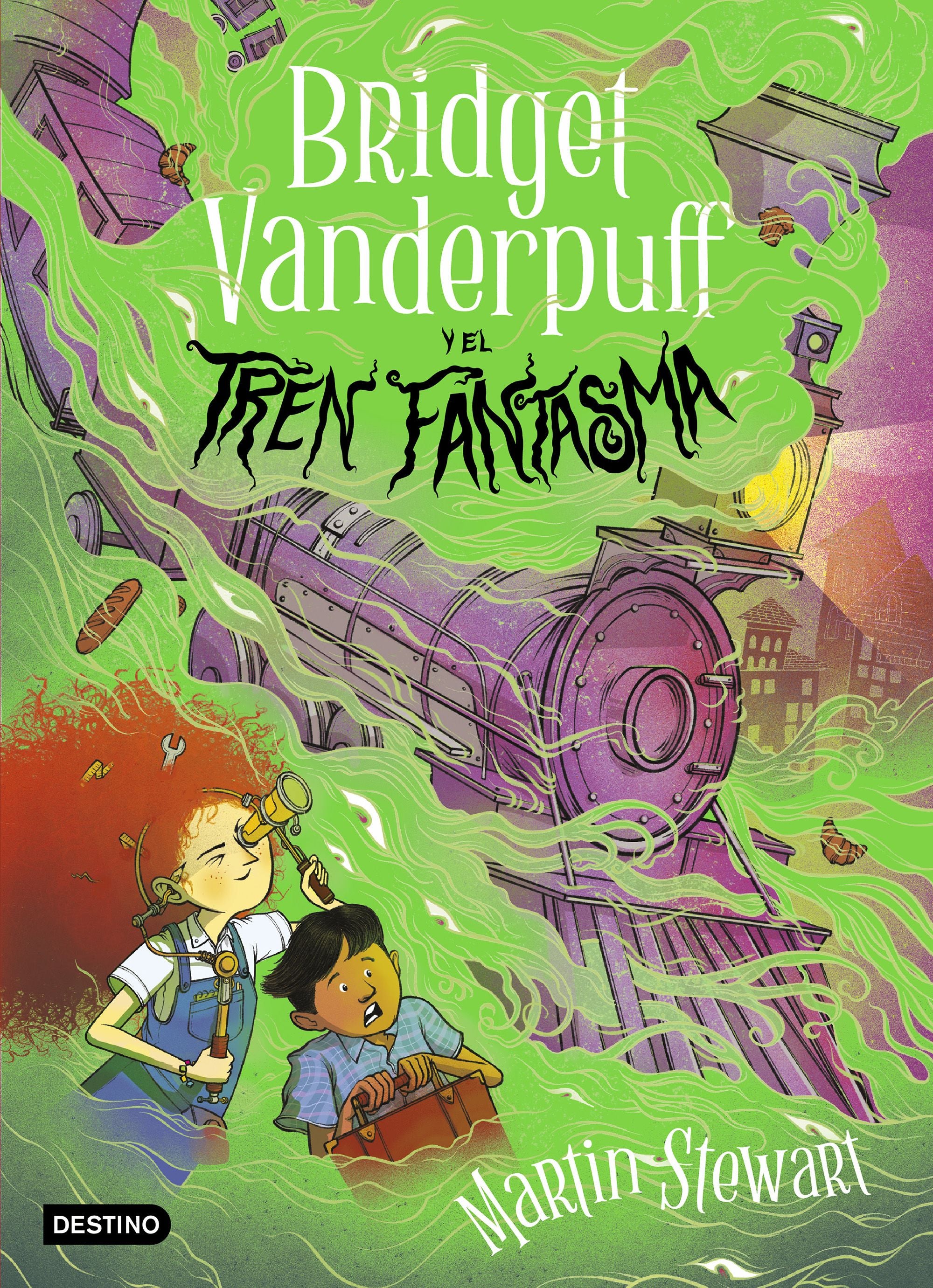 Bridget Vanderpuff 2. Bridget Vanderpuff y el tren fantasma. Martin Stewart (Destino Infantil & Juvenil) 9788408295297