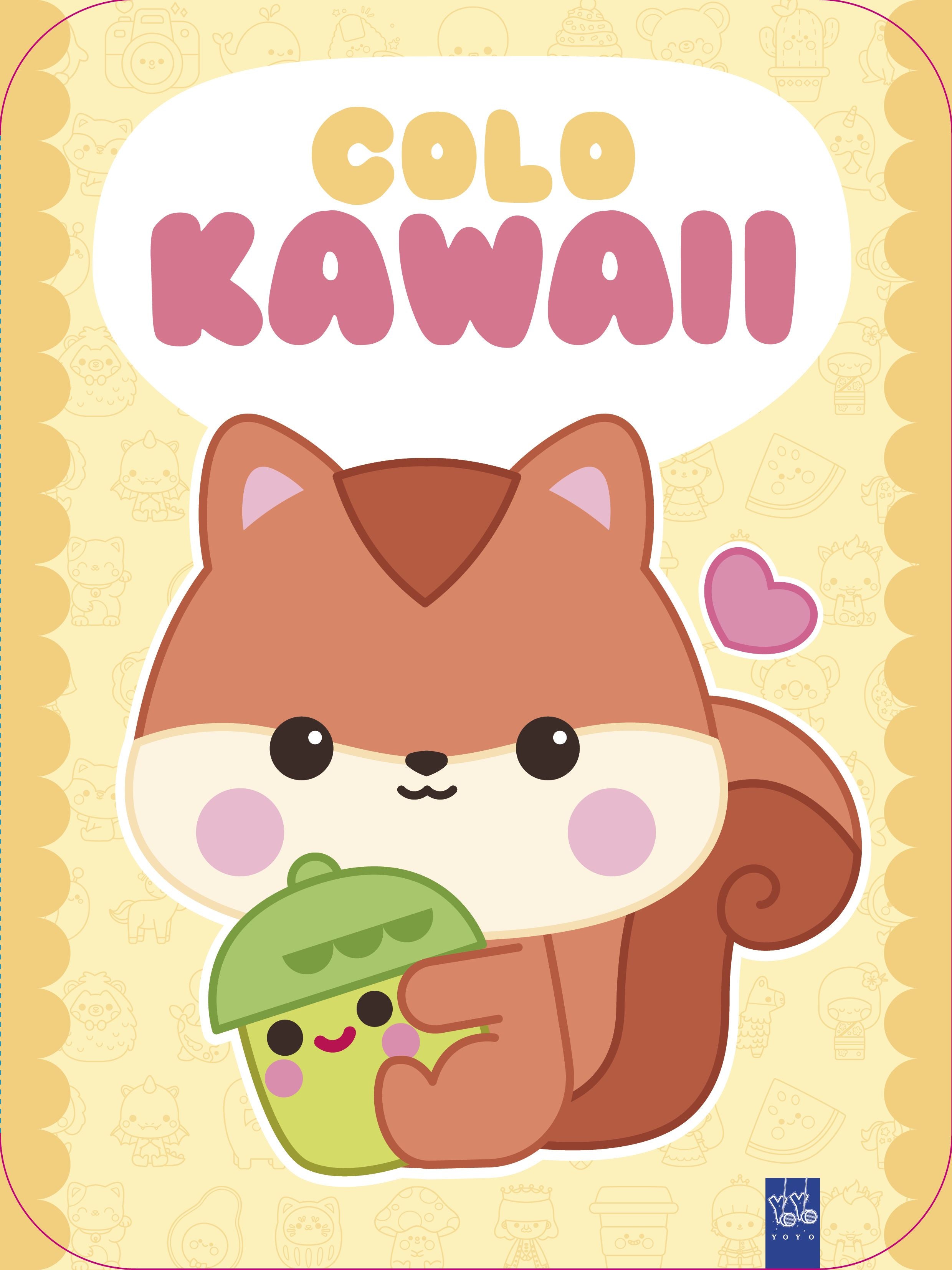 Colo Kawaii. Ardilla. YOYO (Yoyo) 9788408312048