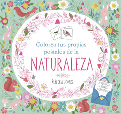 Colorea tus propias postales de la naturaleza