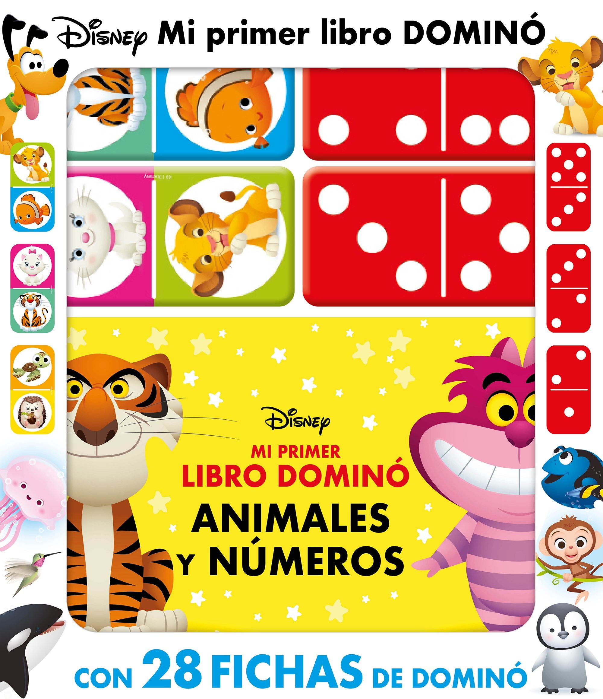 Disney. Mi primer libro dominó: Animales y números. Disney (Libros Disney) 9788410029057