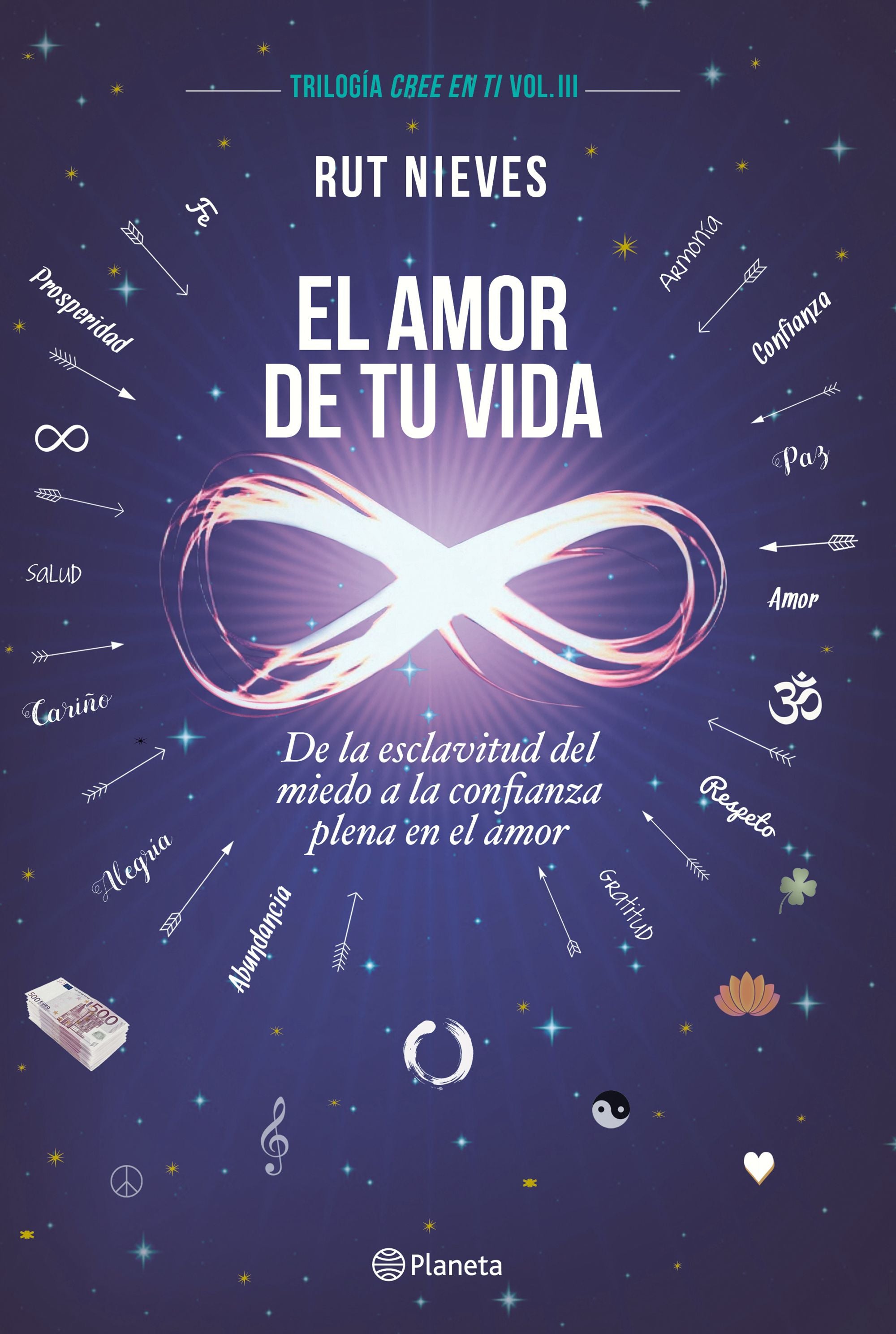 El amor de tu vida: De la esclavitud del miedo a la confianza plena en el amor. Trilogía Cree en ti Vol. III