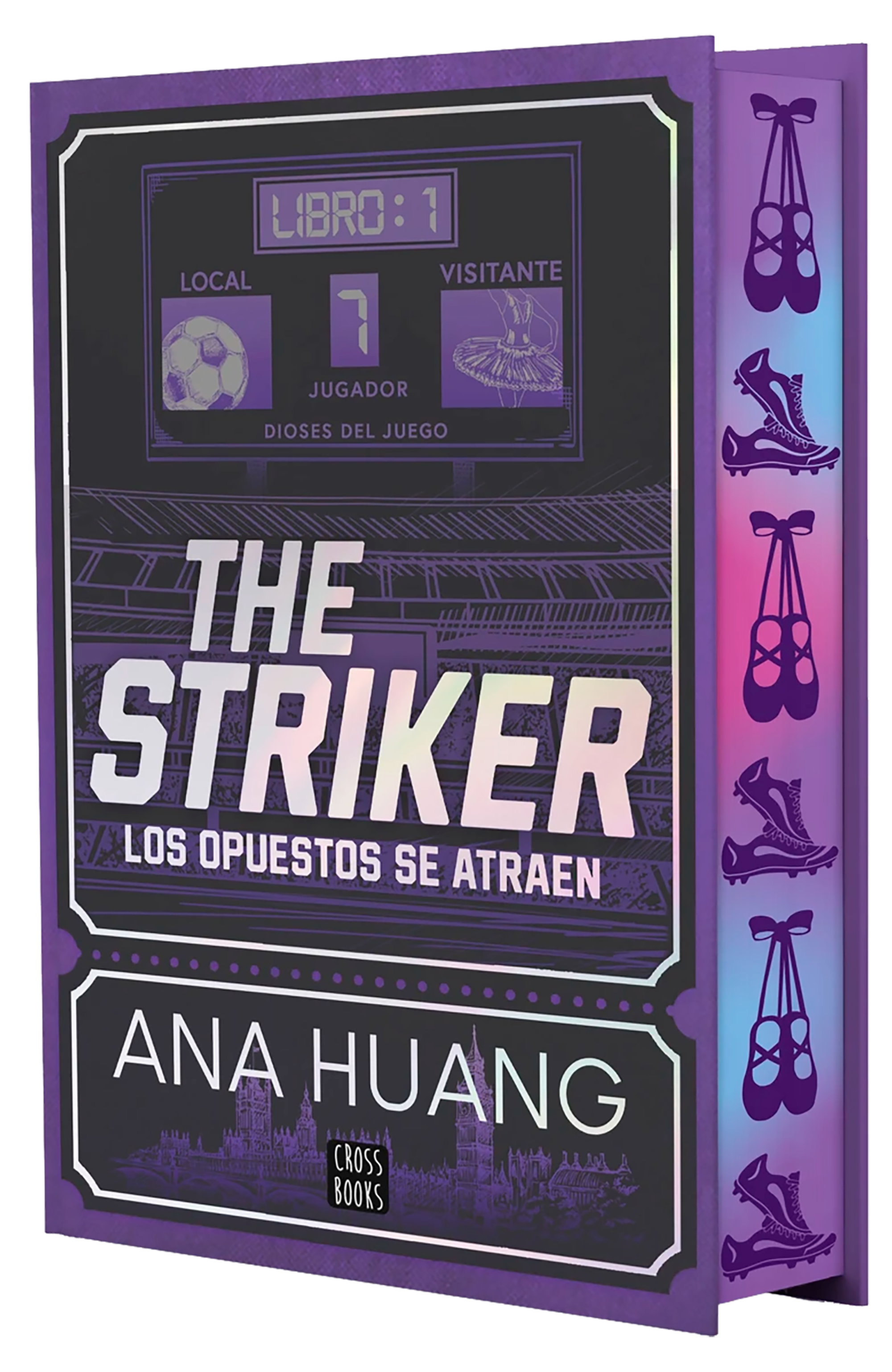 Especial The Striker Dioses juego 1: Edición especial con cantos tintados. Ana Huang (Crossbooks) 9788408297857
