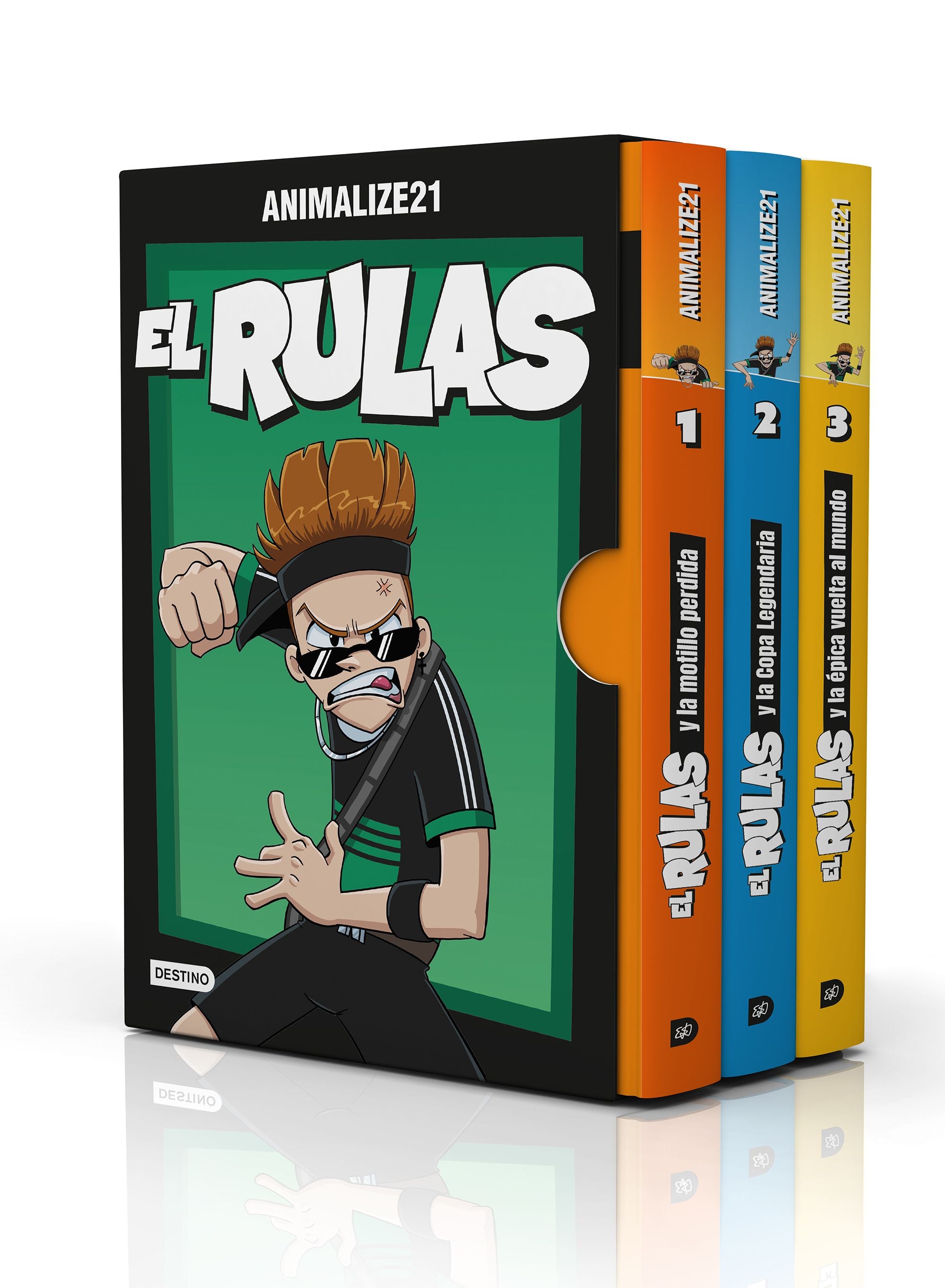 Estuche El Rulas (1, 2, 3). Animalize21 (Destino Infantil & Juvenil) 9788408295471