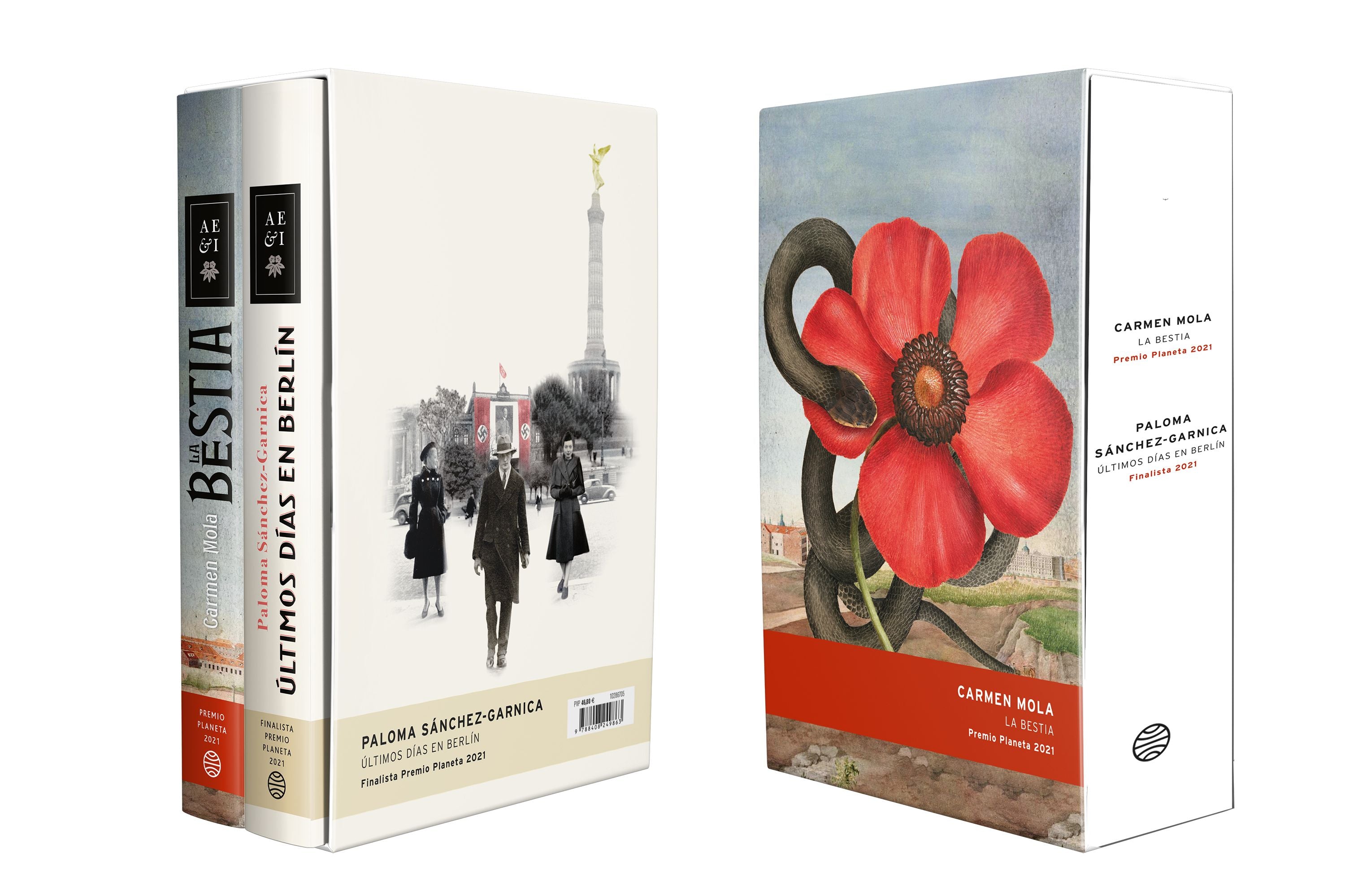 Estuche Premio Planeta 2021. Carmen Mola (Editorial Planeta) 9788408249863