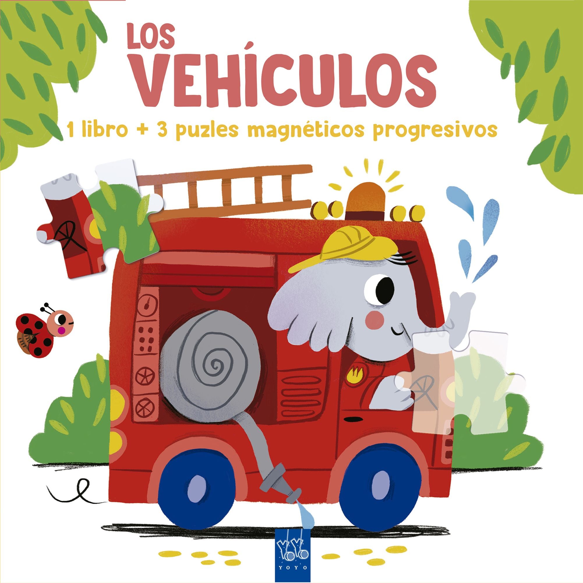 Lee y juega con puzles magnéticos. Los vehículos: 1 libro y 3 puzles magnéticos. YOYO (Yoyo) 9788408302032