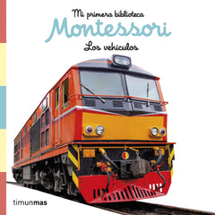 Los vehículos. Libro de tela. Mi primera biblioteca Montessori: Con fotos reales. AA. VV. (Timun Mas Infantil) 9788408257011