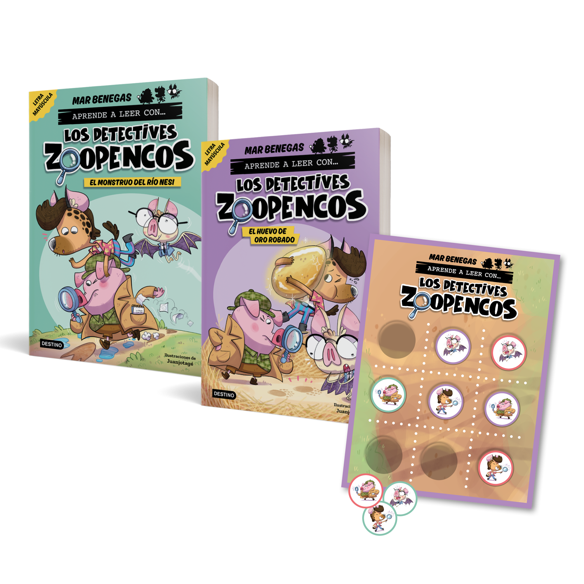 Pack Zoopencos Tres en Raya 2024. Mar Benegas (Destino Infantil & Juvenil) 9788408283171