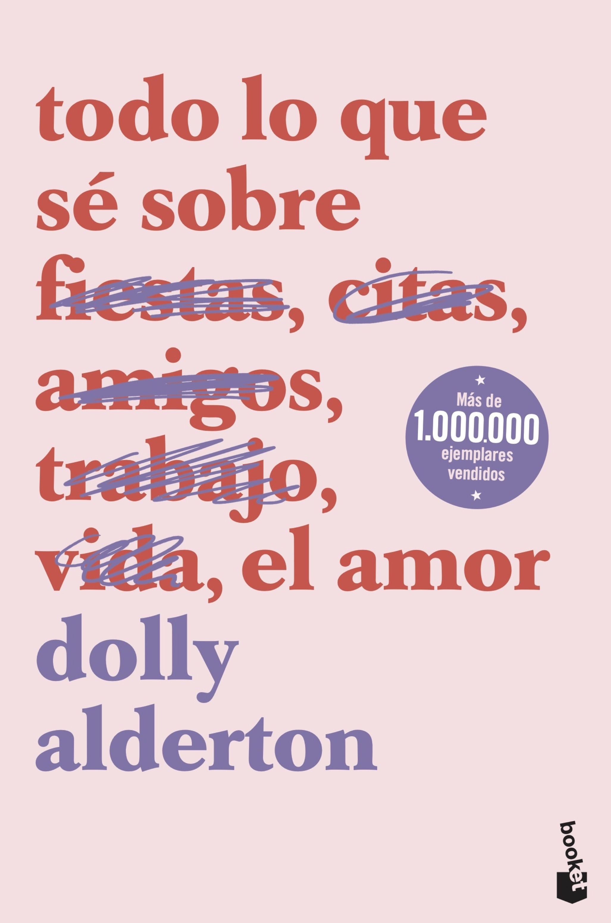 Todo lo que sé sobre el amor. Dolly Alderton (Booket) 9788408239321