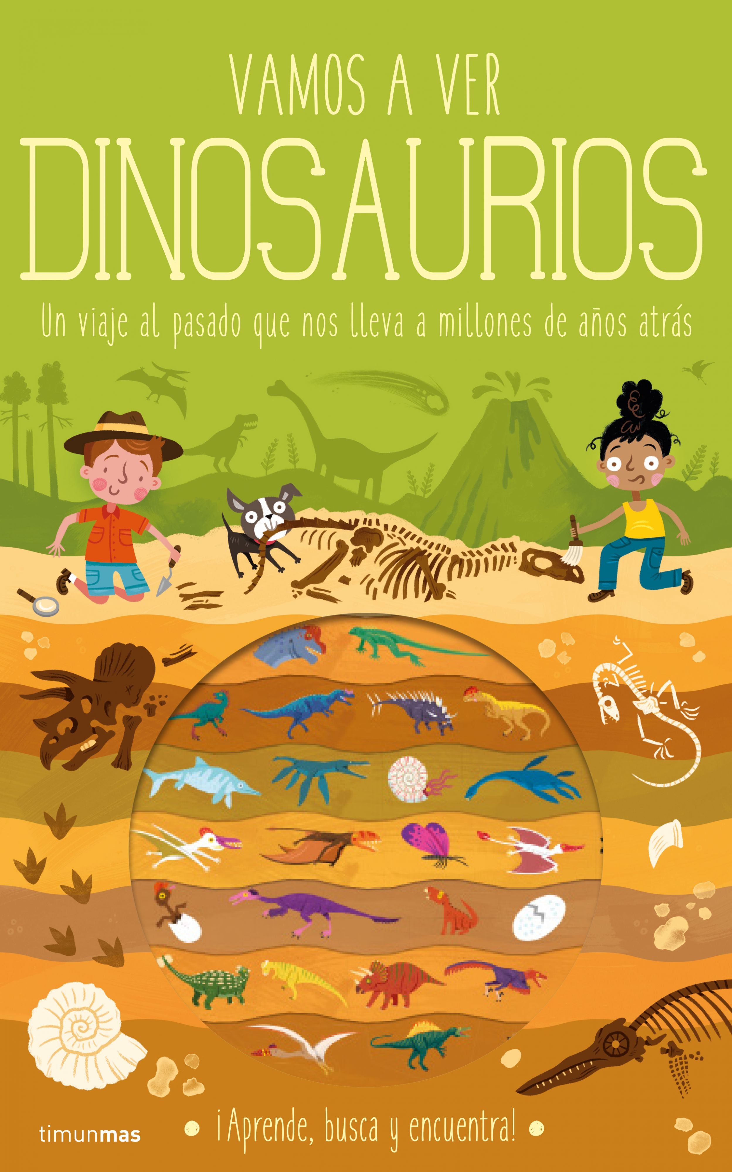 Vamos a ver dinosaurios: Un viaje al pasado que nos lleva a millones de años atrás. Timothy Knapman (Timun Mas Infantil) 9788408224273