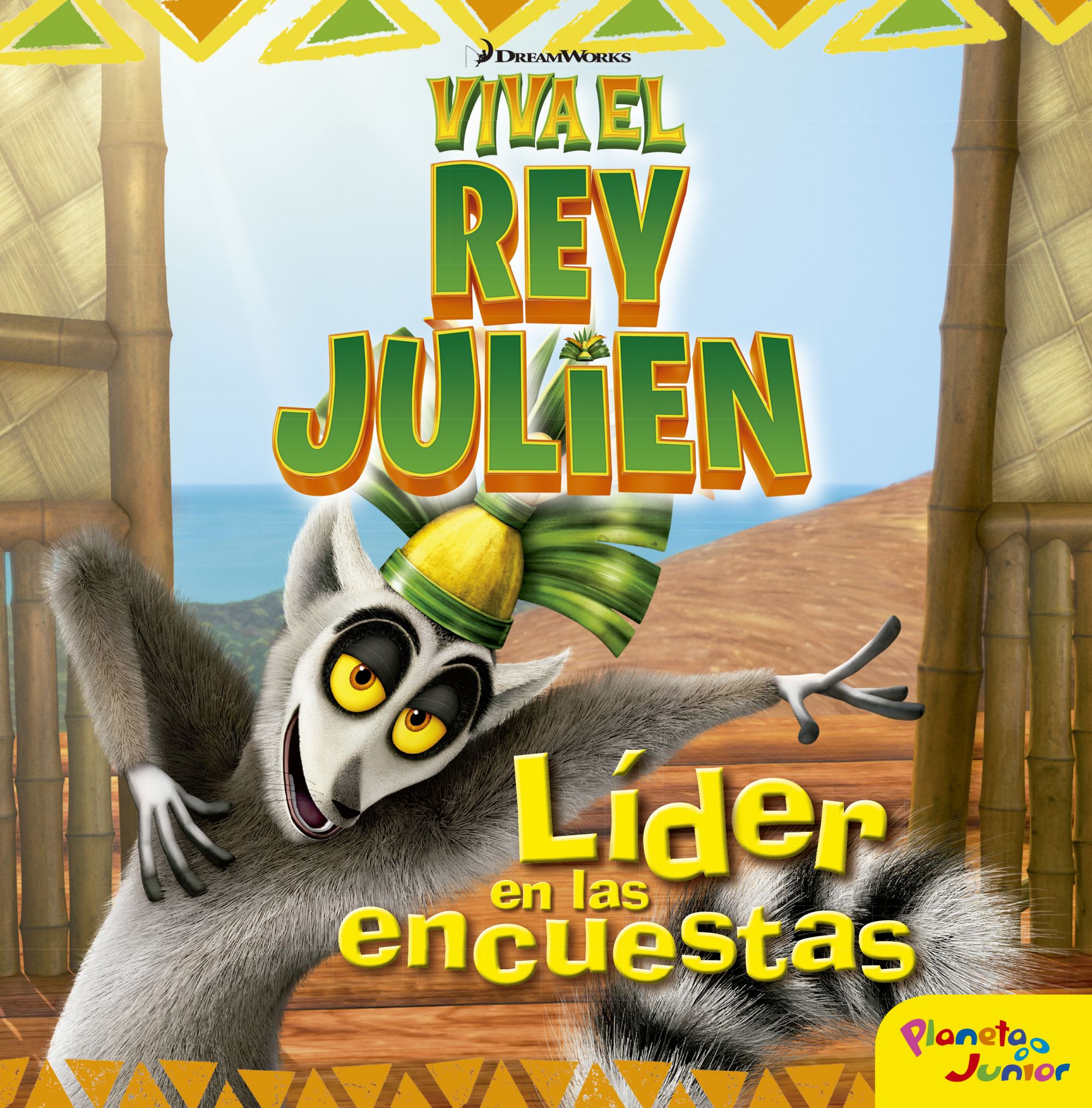 Viva el rey Julien. Líder en las encuestas: Cuento