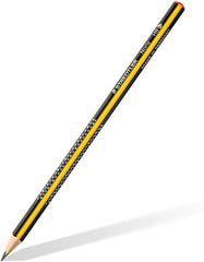 STAEDTLER Noris Eco 183-HB VE Lápices ecológicos de dureza media. Caja con 12 lápices de grafito con mina HB