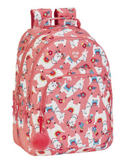MOCHILA DOBLE CON CANTONERAS ADAPTABLE CARRO GLOWLAB LLAMAS