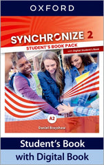 ✅ SYNCHRONIZE 2 STUDENT´S BOOK (2º ESO) (edición en inglés) Inglés bilingüe - 9780194065955