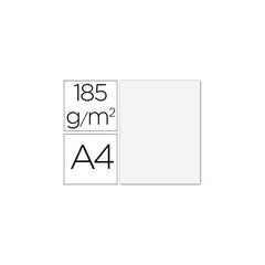 ✅CARTULINA BLANCA GUARRO A4 185GR Paquete 50 unidades