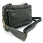 Bolso piel Napa Bandolera Doble Verde Caramelo