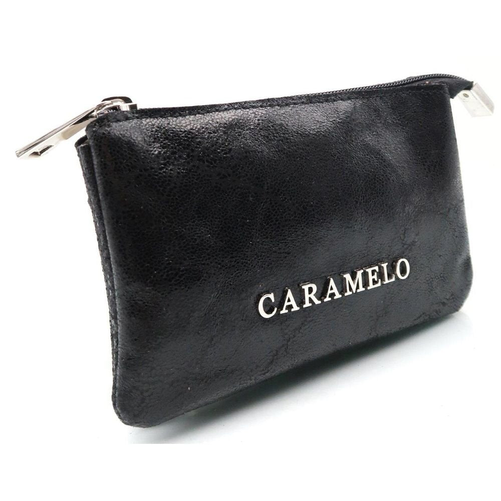 Monedero piel elefante negro CARAMELO Imagen principal del producto