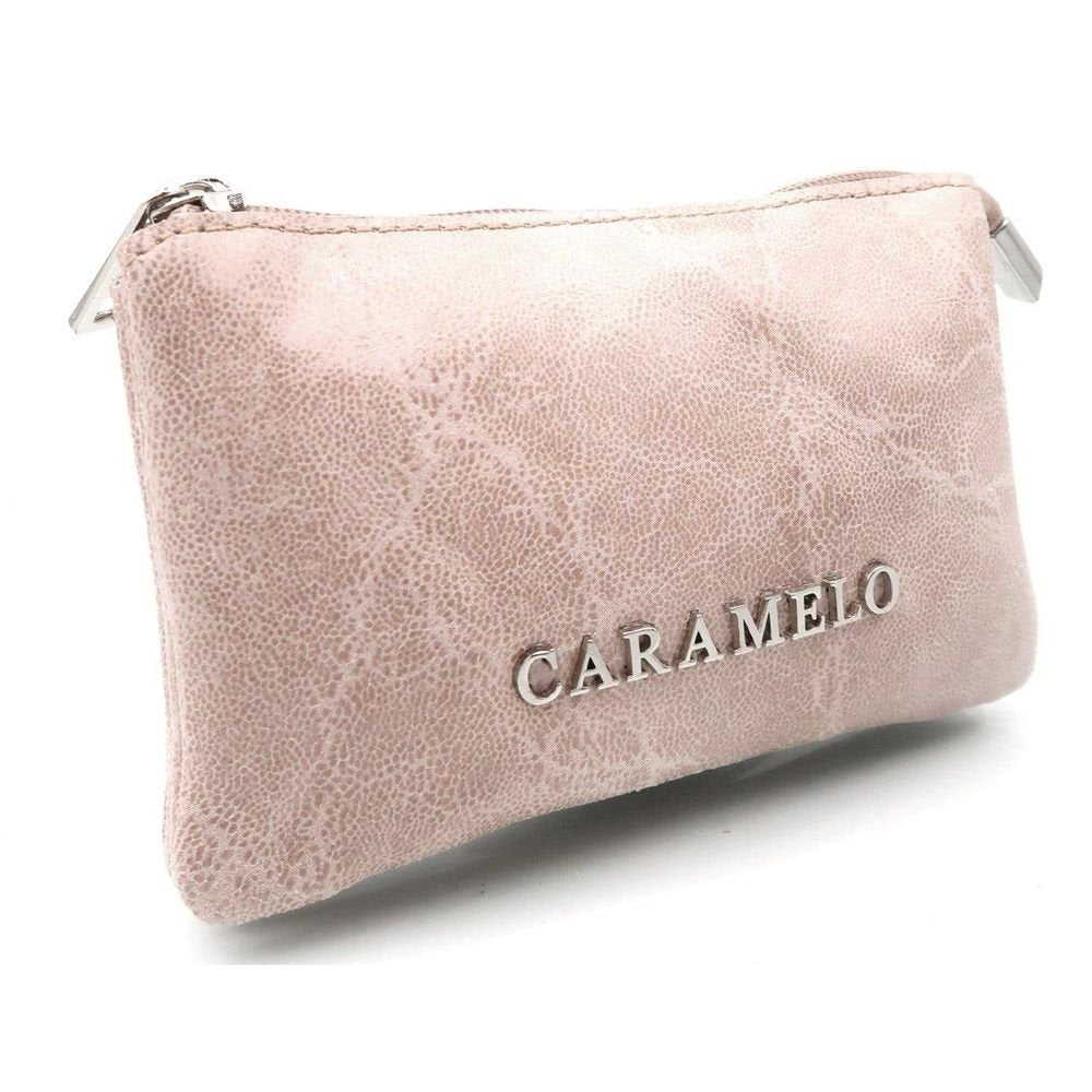 Monedero Piel Elefante Rosa Caramelo