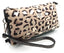 MONEDERO NECESER PIEL ASA DE MANO LEPOARD 19,5X11 NEGRO | CARAMELO | 1 UNIDAD | 82145019