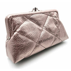 MONEDERO BOQUILLA PIEL METAL BRONCE | CARAMELO | 1 UNIDAD | 509175568