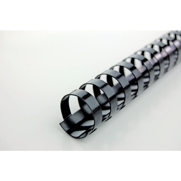 CANUTILLO PVC 12MM C/100 NEGRO | 1 UNIDADES | (ESSELTE, S,A,)