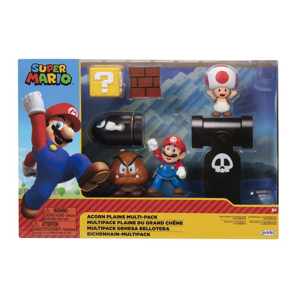 Diorama Temático para Exhibición o Juego Super Mario JAKKS Pacific