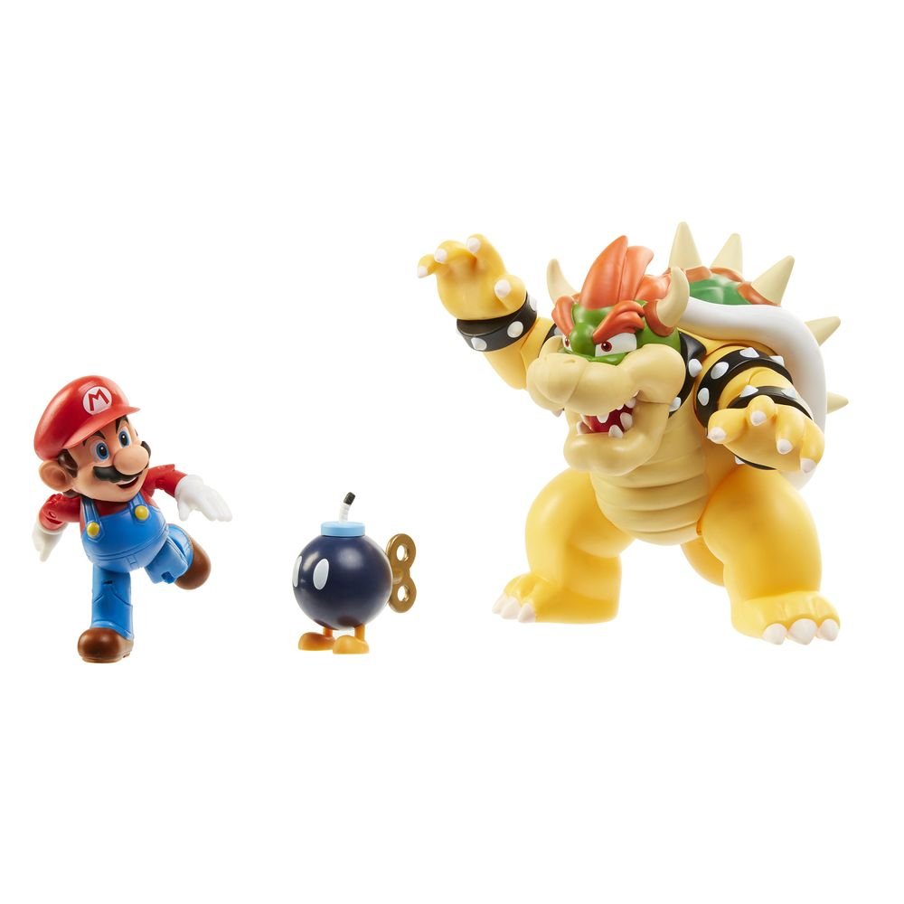 Pack de Figuras para Recrear Combates Epicos Super Mario JAKKS Pacific